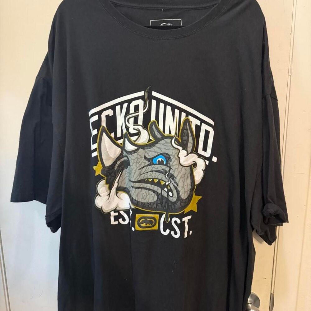 Ecko-unltd Men's Black T-shirt